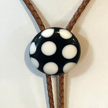Load image into Gallery viewer, Bolo Black and White Polkadot
