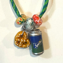 Load image into Gallery viewer, Long Para Cord Snacks Necklace
