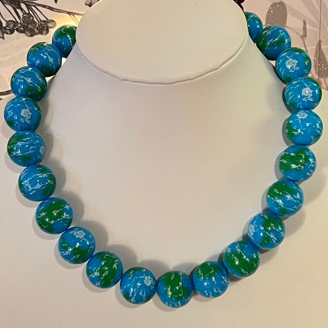 Around the World Gumball  Light Blue