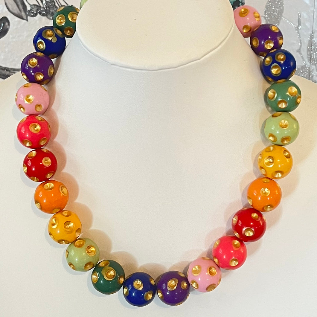 Rainbow Dot Gumball