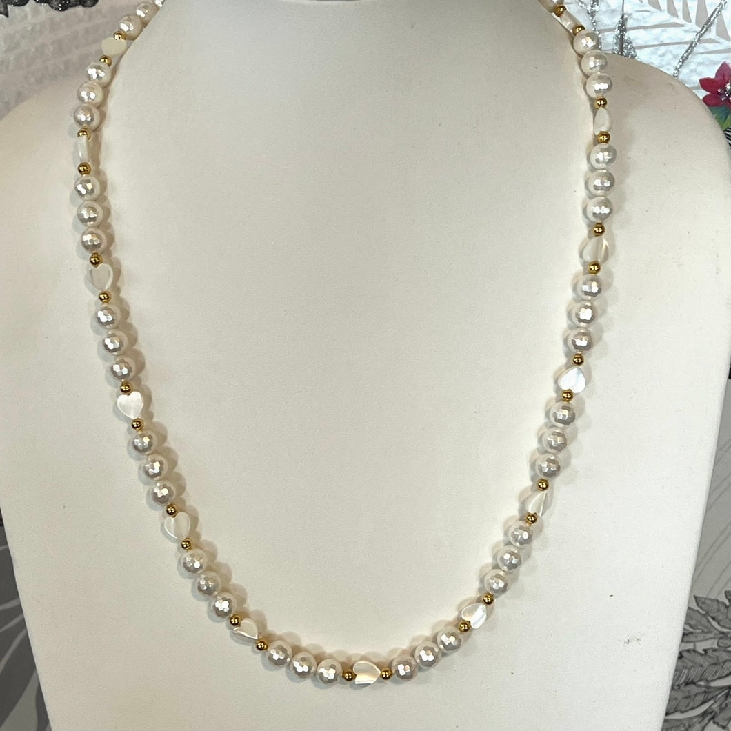 Long Heart and Shell Pearl