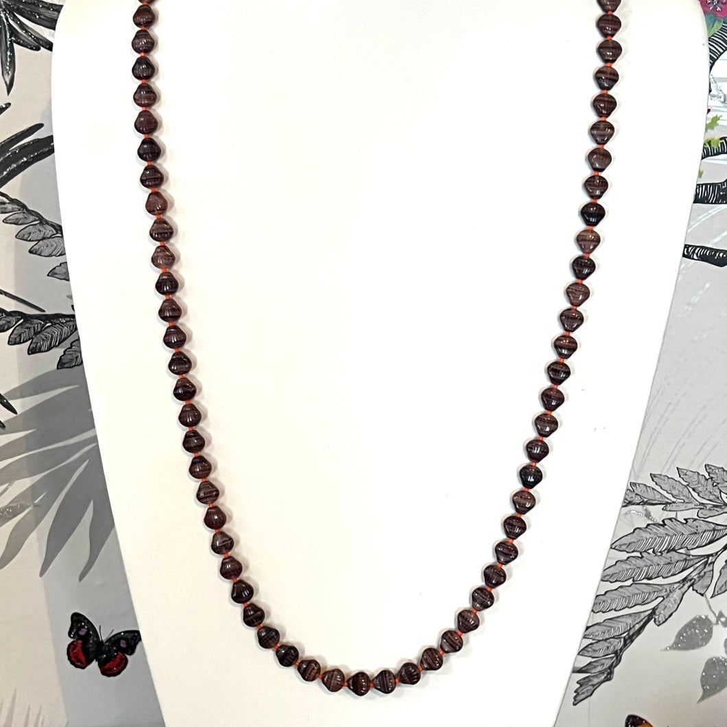 Long Shell Brown and Orange