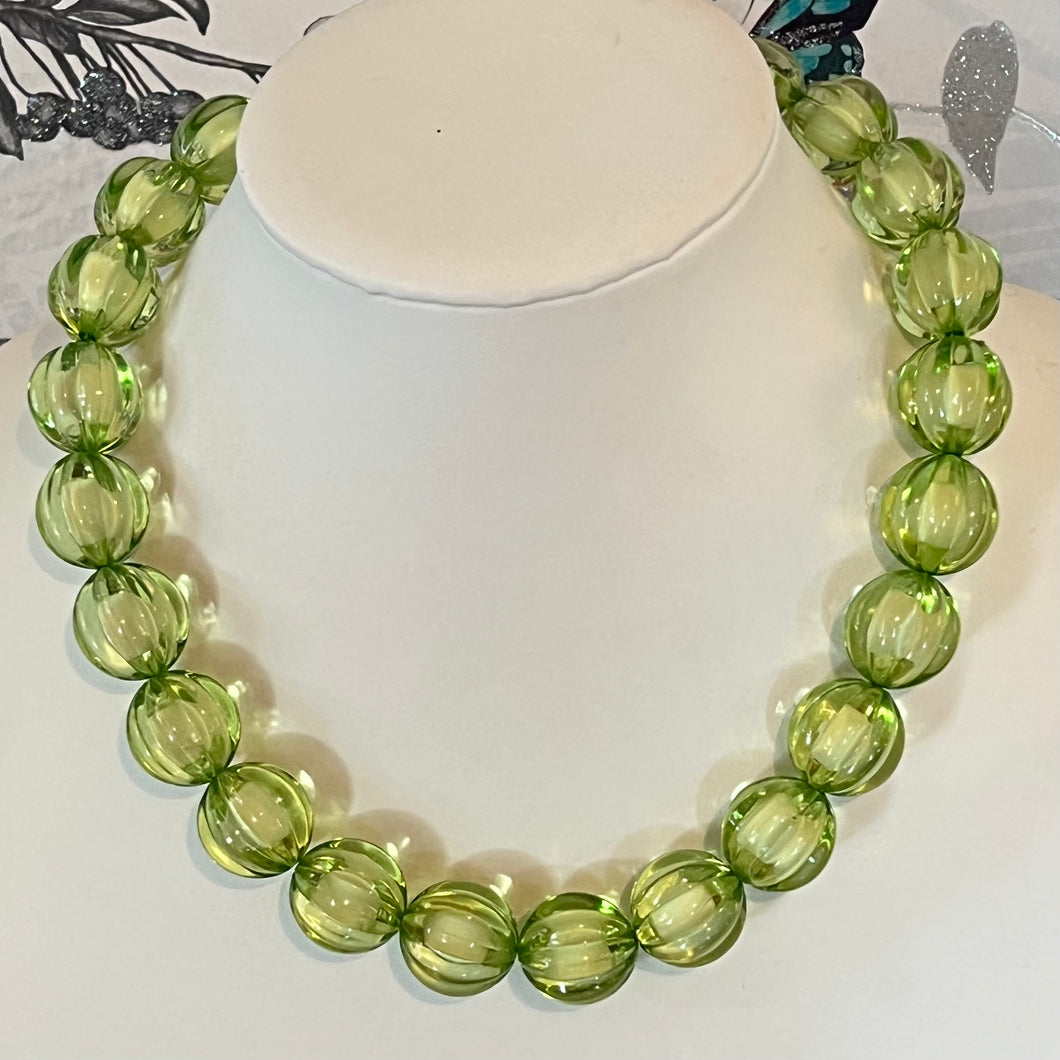 Sheer Lime Green Gumball