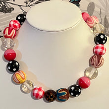 Load image into Gallery viewer, Granny Quilt Gumball Necklace
