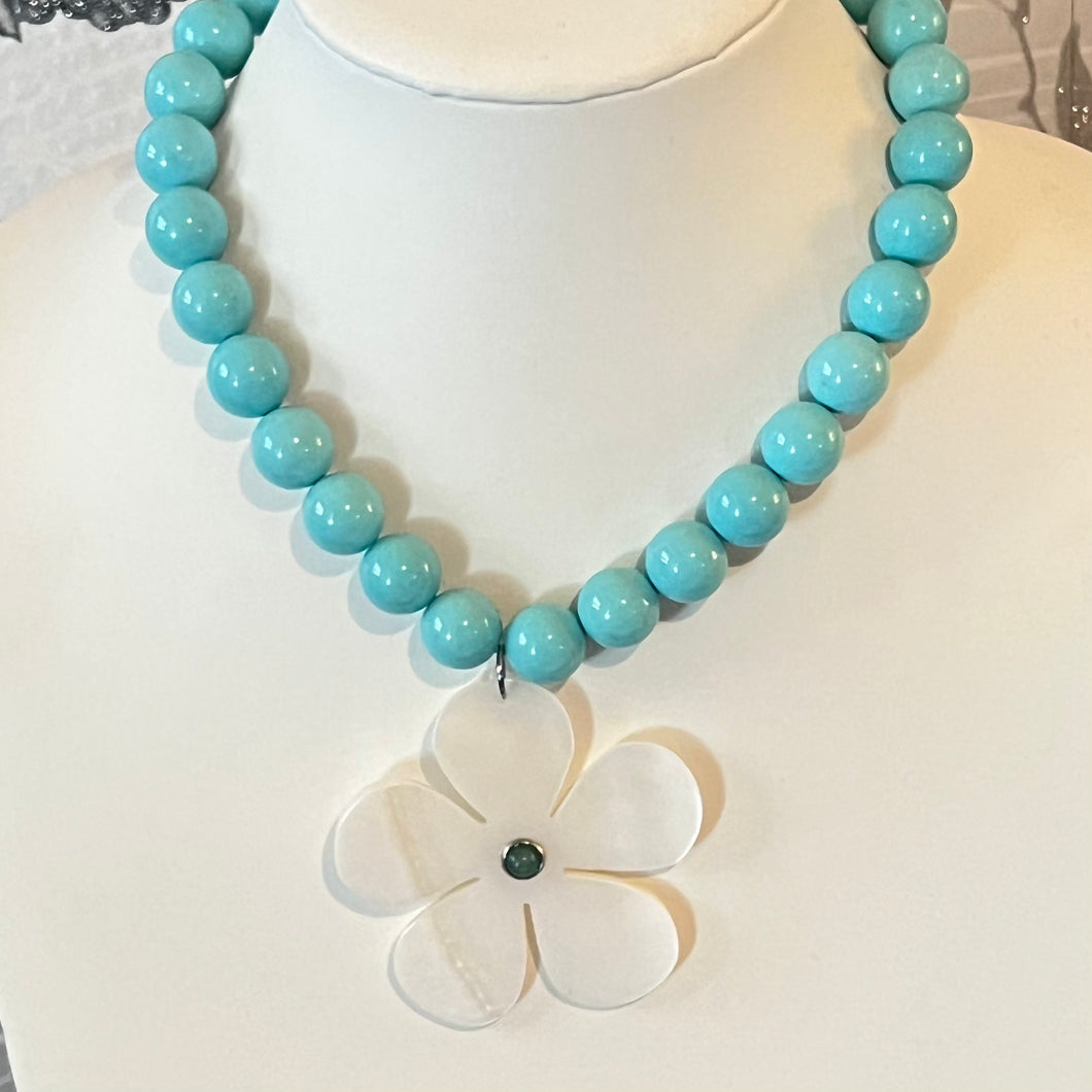 Turquoise Flower