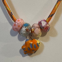 Load image into Gallery viewer, Long Para Cord Fish Necklace
