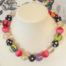 Load image into Gallery viewer, Granny Quilt Gumball Necklace
