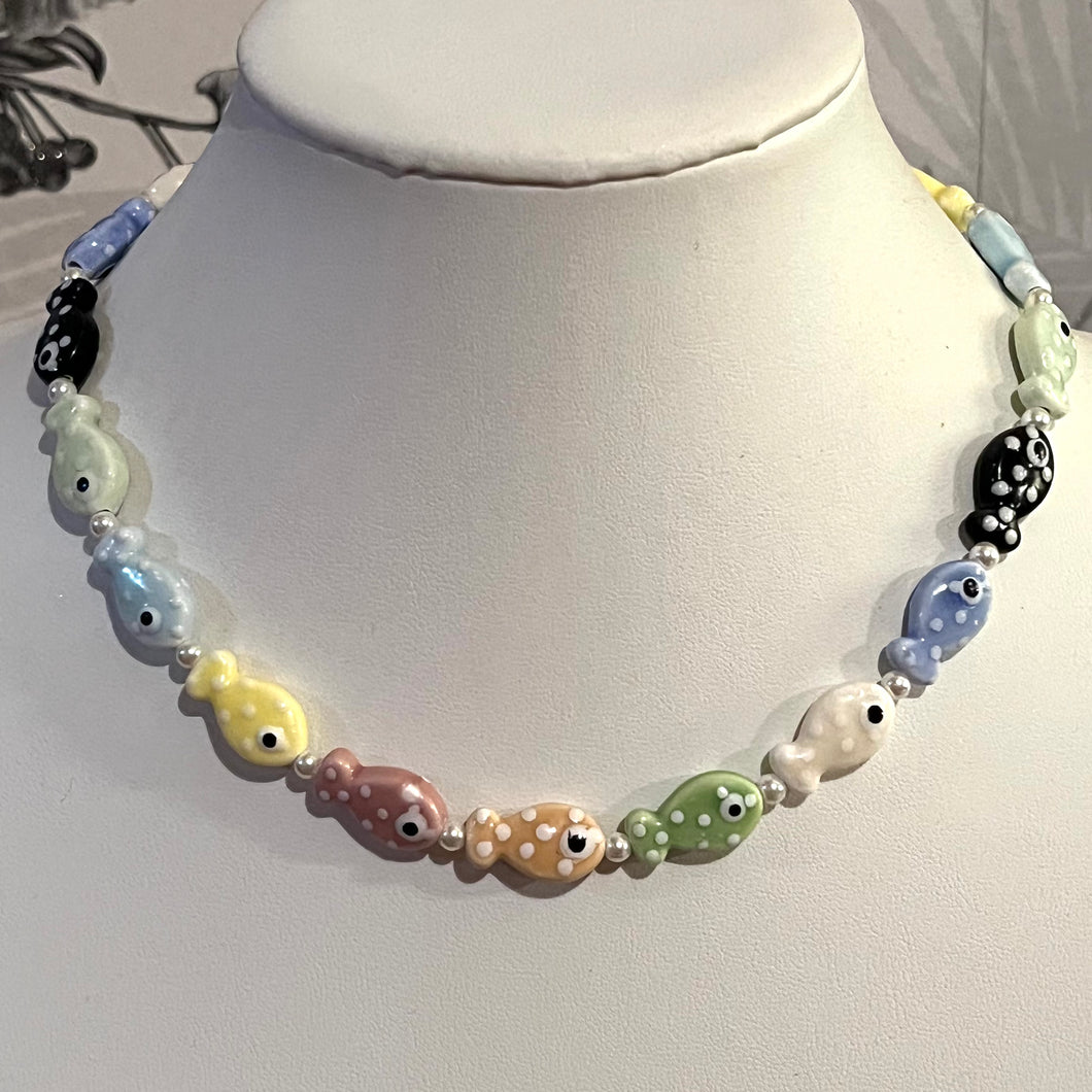Rainbow Reef Polkadot Pastel